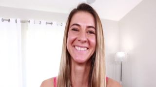 Blonde girls has actually obtained a double portion of jizz on her face