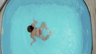 Alluring and turned on brunette with large tits allows her fan bang her difficult