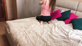 Leggy Oriental hooker got her cat pleased with sex playthings her freak used