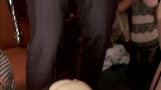 Large pricks goes wild in extended oiled up anal hole of Cherie Deville
