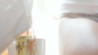 Flat tittied ginger sweetheart is fucked and jizzed by hot blooded other
