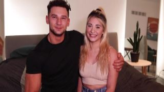 Two attractive teens are fisting each others juicy pussies
