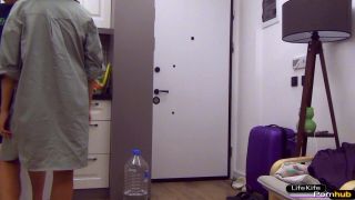 Mind blowing blonde milf in stockings gets her cunt rammed hard doggy style