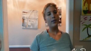 Lovely brunette harlot with butt plug in the ass gets mouth fucked harsh