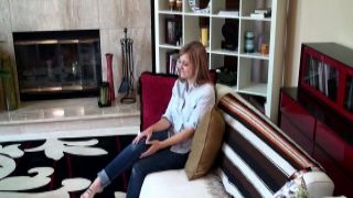 Guy in mask finger fucks pussy of beautiful teen Lana K