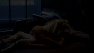 Brown-haired honey gets her damp pussy fucked in missionary setting