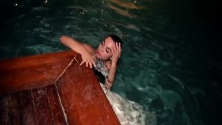 Seductive and busty TS Darling appreciates flying 69 sex