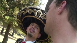 Blonde teen slut Darcy Tyler offering warm blowjob and battered hard outdoors