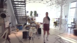 White master fucks throat of tied up and restrained bitch Nikki Darling