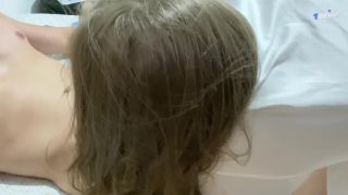 Kinky blonde wanker Sharka Blue stretches her vulvar lips and boosts clit
