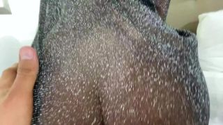 Slutth bitch SAYA NATSUKAWA gives a head while riding hard penis