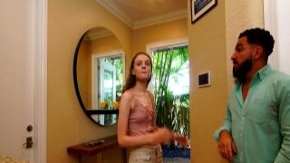 Cute blondie Monica Moore is having unclean sex in the public toilet