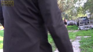 One starving stud fucks two thirsting redhead cuties