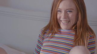 Busty blondie takes a dick deepthroat and swallows cum