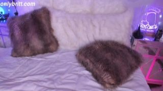 Skinny blonde draws 2 huge dongs one after one more
